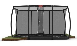 BERG Ultim Champion FlatGround 410 Grey + Safety Net DLX XL
