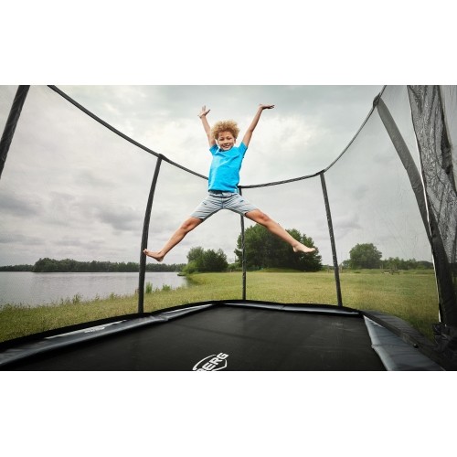 BERG Ultim Champion FlatGround 410 Grey + Safety Net DLX XL