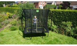 EXIT Silhouette trampolina 153x214cm - czarna