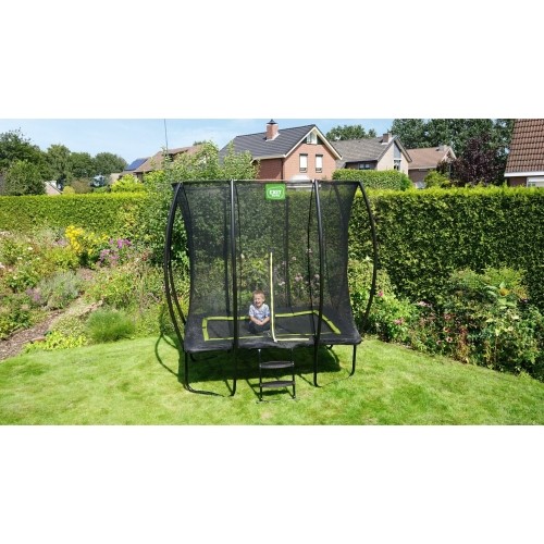 Trampolina EXIT Silhouette 153x214 cm, czarna