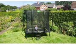 EXIT Silhouette trampolina 153x214cm - czarna