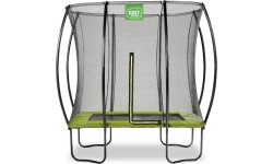 Trampolina EXIT Silhouette 153x214 cm - zielona