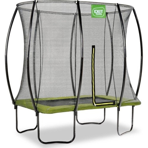 Trampolina EXIT Silhouette 153x214 cm - zielona