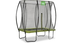 Trampolina EXIT Silhouette 153x214 cm - zielona