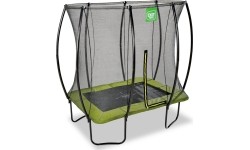 Trampolina EXIT Silhouette 153x214 cm - zielona