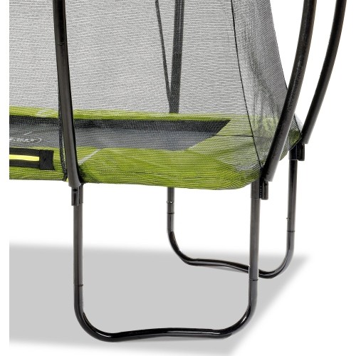 Trampolina EXIT Silhouette 153x214 cm - zielona