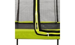 EXIT Silhouette trampolina 153x214cm - zielona