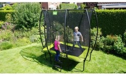Trampolina EXIT Silhouette 153x214 cm - zielona