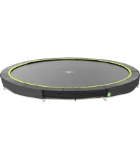 EXIT Silhouette ground trampolina sportowa ø366cm - czarna