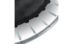 EXIT Silhouette ground trampolina sportowa ø366cm - czarna