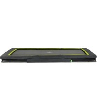 Trampolina sportowa gruntowa EXIT Silhouette 214x305 cm, czarna
