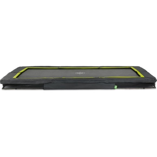 Trampolina sportowa gruntowa EXIT Silhouette 214x305 cm, czarna