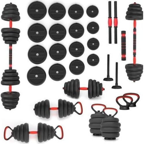 SGN130 PRO SET 6IN1 ZESTAW OBCIĄŻNIKÓW 30KG HMS