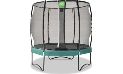 EXIT Allure Premium trampolina ø253cm - zielona