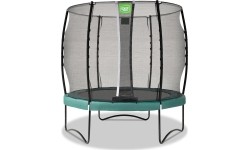 Trampolina EXIT Allure Classic ø253 cm - zielona