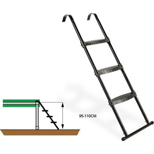 Drabinka do trampoliny EXIT do wysokości ramy 95-110 cm