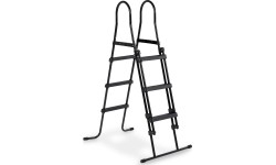 Drabinki basenowe EXIT do wysokości ramy 91-107cm - czarne