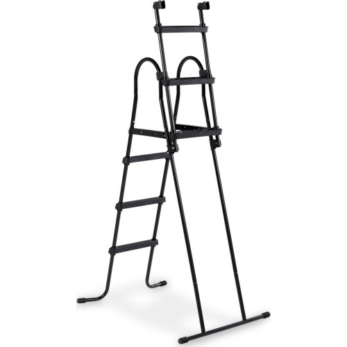 Drabinki basenowe EXIT do wysokości ramy 91-107cm - czarne