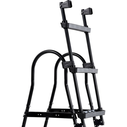 Drabinki basenowe EXIT do wysokości ramy 91-107cm - czarne