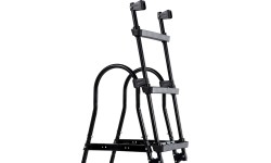 Drabinki basenowe EXIT do wysokości ramy 91-107cm - czarne