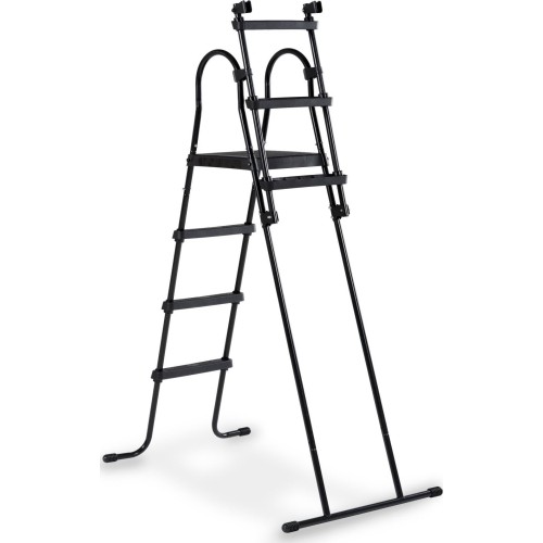 Drabinka basenowa EXIT do wysokości ramy 108-122cm - czarna