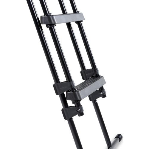 Drabinka basenowa EXIT do wysokości ramy 108-122cm - czarna