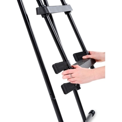 Drabinka basenowa EXIT do wysokości ramy 108-122cm - czarna