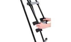 Drabinka basenowa EXIT do wysokości ramy 108-122cm - czarna