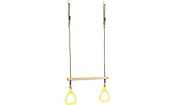 Drewniany trapez pierścieniowy KBT Żółty