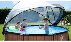 Kopuła basenowa EXIT ECO ø360cm - uniwersalna