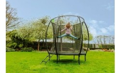 Trampolina EXIT Silhouette ø183 cm, różowa