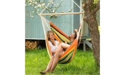 Bardzo duży hamak do siedzenia Fotel hamakowy Amazonas Brasil Gigante Esmeralda