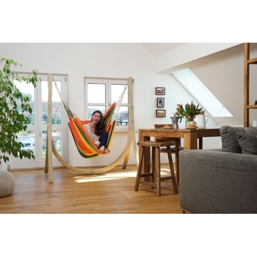 Bardzo duży hamak do siedzenia Fotel hamakowy Amazonas Brasil Gigante Esmeralda