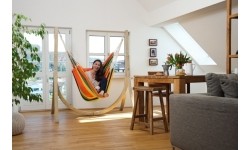 Bardzo duży hamak do siedzenia Fotel hamakowy Amazonas Brasil Gigante Esmeralda