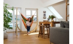 Bardzo duży hamak do siedzenia Fotel hamakowy Amazonas Brasil Gigante Esmeralda