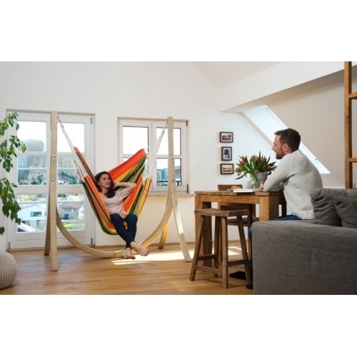 Bardzo duży hamak do siedzenia Fotel hamakowy Amazonas Brasil Gigante Esmeralda