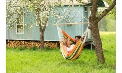 Bardzo duży hamak do siedzenia Fotel hamakowy Amazonas Brasil Gigante Esmeralda