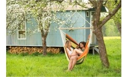 Bardzo duży hamak do siedzenia Fotel hamakowy Amazonas Brasil Gigante Esmeralda