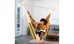 Bardzo duży hamak do siedzenia Fotel hamakowy Amazonas Brasil Gigante Esmeralda