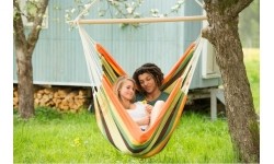 Bardzo duży hamak do siedzenia Fotel hamakowy Amazonas Brasil Gigante Esmeralda