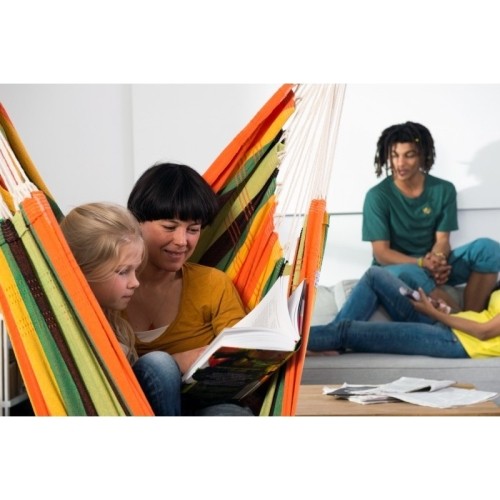 Bardzo duży hamak do siedzenia Fotel hamakowy Amazonas Brasil Gigante Esmeralda