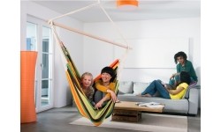 Bardzo duży hamak do siedzenia Fotel hamakowy Amazonas Brasil Gigante Esmeralda