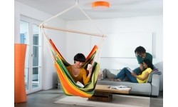 Bardzo duży hamak do siedzenia Fotel hamakowy Amazonas Brasil Gigante Esmeralda