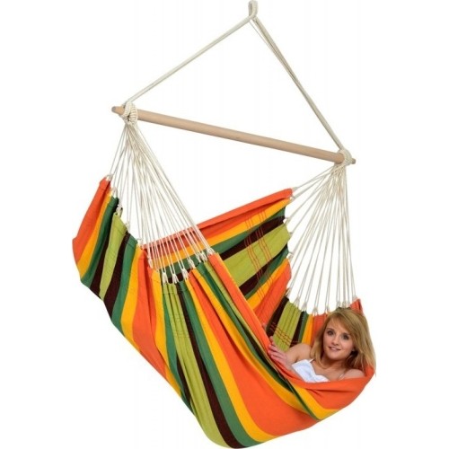 Bardzo duży hamak do siedzenia Fotel hamakowy Amazonas Brasil Gigante Esmeralda