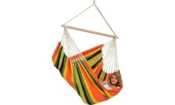 Bardzo duży hamak do siedzenia Fotel hamakowy Amazonas Brasil Gigante Esmeralda