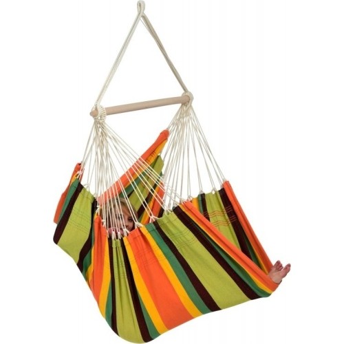 Bardzo duży hamak do siedzenia Fotel hamakowy Amazonas Brasil Gigante Esmeralda