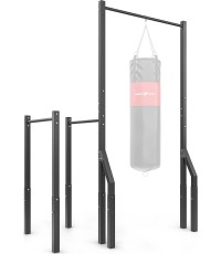 Drążek do podciągania zewnętrzny z uchwytem na worek i długimi poręczami do dipów MO-Z2 - Marbo Sport