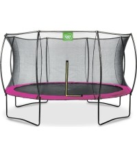Trampolina EXIT Silhouette ø366 cm, różowa