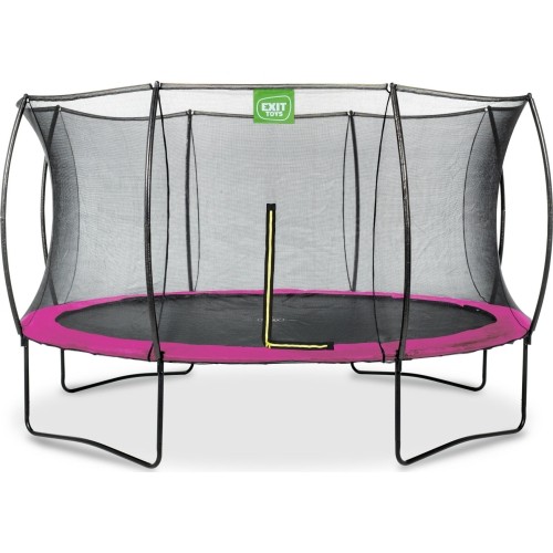 Trampolina EXIT Silhouette ø366 cm, różowa