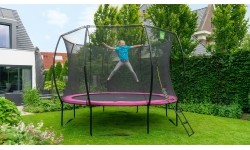 Exit Silhouette 366cm Trampolina okrągła - różowa